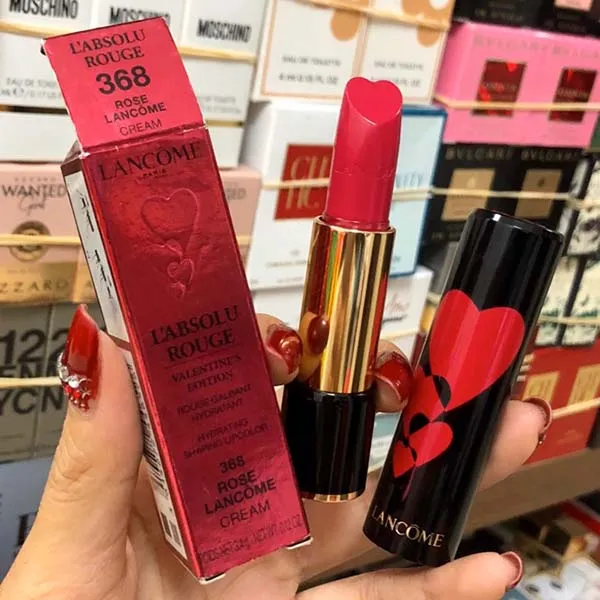 Son Lancôme L’Absolu Rouge Valentine Edition 368 Màu Hồng