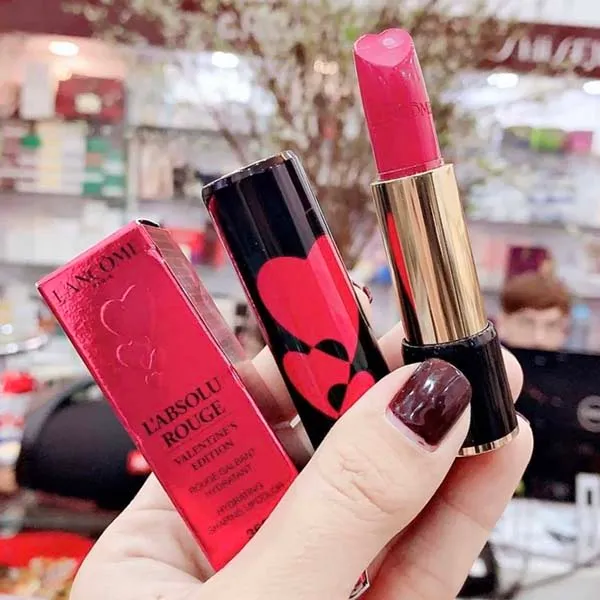 Son Lancôme L’Absolu Rouge Valentine Edition 368 Màu Hồng