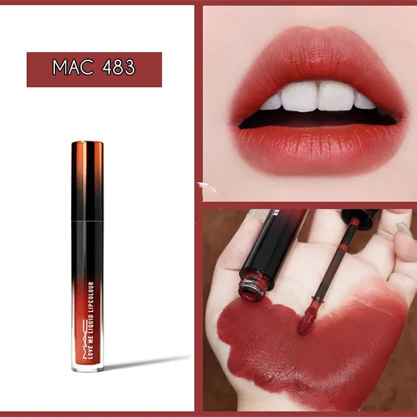 Son MAC 483 It's All Me Màu Hồng Đất Love Me Liquid Lip Colour