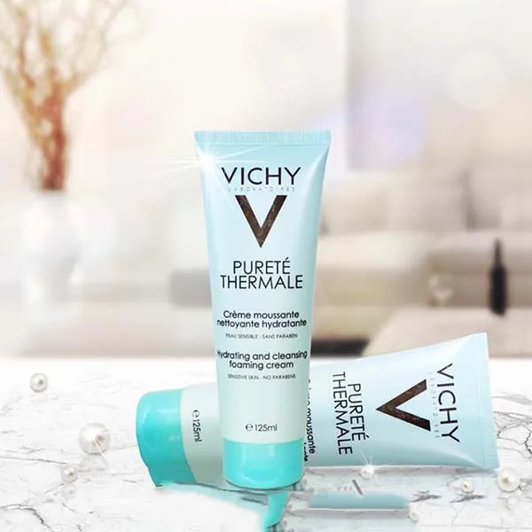 Sữa Rửa Mặt Tạo Bọt Vichy Purete Thermale Hydrating And Cleansing 125ml - Sữa Rửa Mặt - Vua Hàng Hiệu