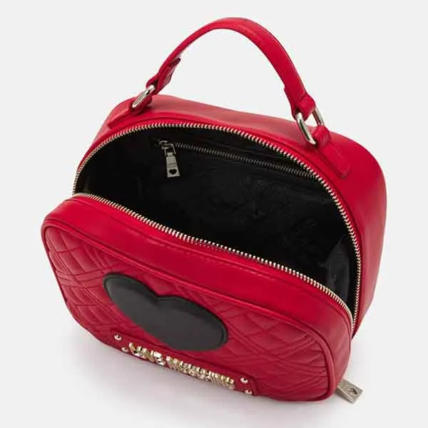 Túi Cầm Tay Love Moschino Camera Bag Red Exclusive Handbag Red Màu Đỏ - Túi xách - Vua Hàng Hiệu