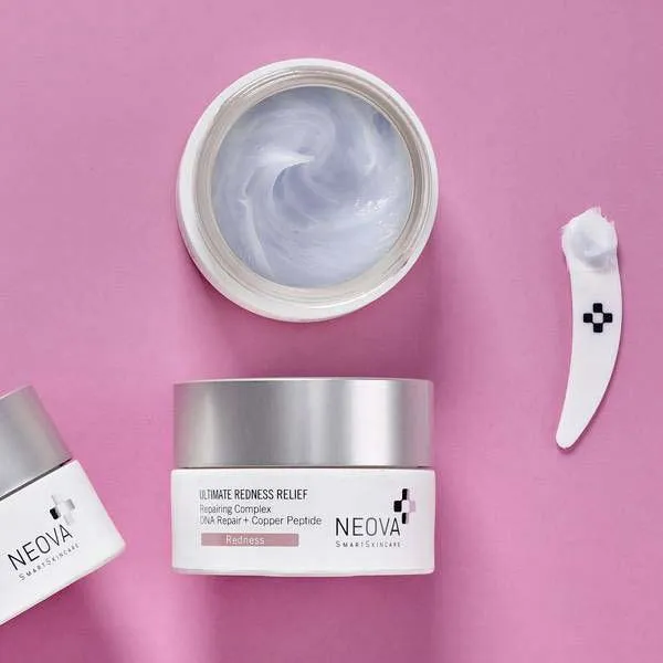 Kem Dưỡng Giảm Đỏ Rát Và Làm Dịu Da Kích Ứng Neova Ultimate Redness Relief DNA/Repair + Copper Peptide 50ml