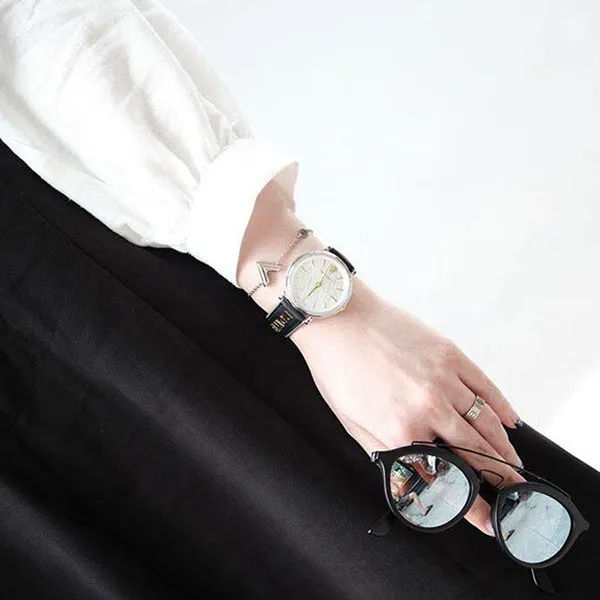 Đồng Hồ Versace V-Circle Manifesto Power Watch 38mm Màu Đen