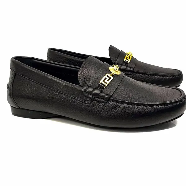 Giày Lười Versace Loafer Màu Đen Size 42 - 1