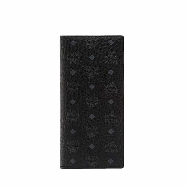 Ví MCM Long Bifold Wallet In Visetos Original Màu Đen - Túi xách - Vua Hàng Hiệu