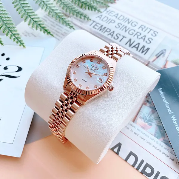 Đồng Hồ Gevril GV2 Naples Diamond GV2 12403 Màu Vàng Hồng - Đồng hồ - Vua Hàng Hiệu