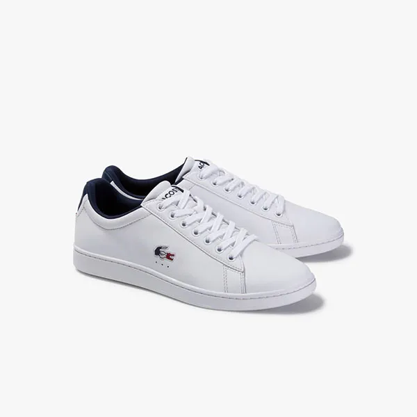 Giày Thể Thao Lacoste Men's Carnaby Evo Leather And Synthetic Trainers 39SMA0033