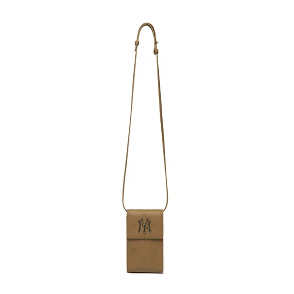 Túi MLB Monogram Diamond Embo Cell Phone Cross Bag New York Yankees 3ACRH041N-50BGD