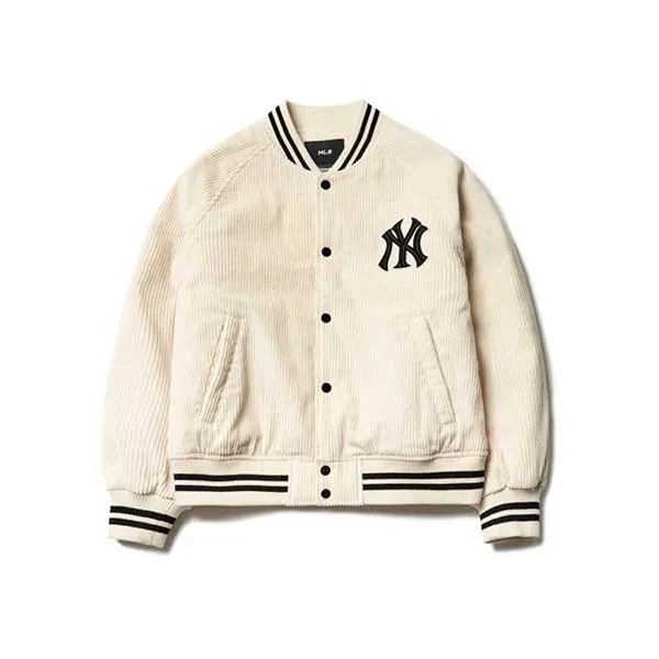 Áo Bomber MLB Basic Padded Corduroy Baseball Jumper New York Yankees 3AJP02016-50CRS Size M - Thời trang - Vua Hàng Hiệu