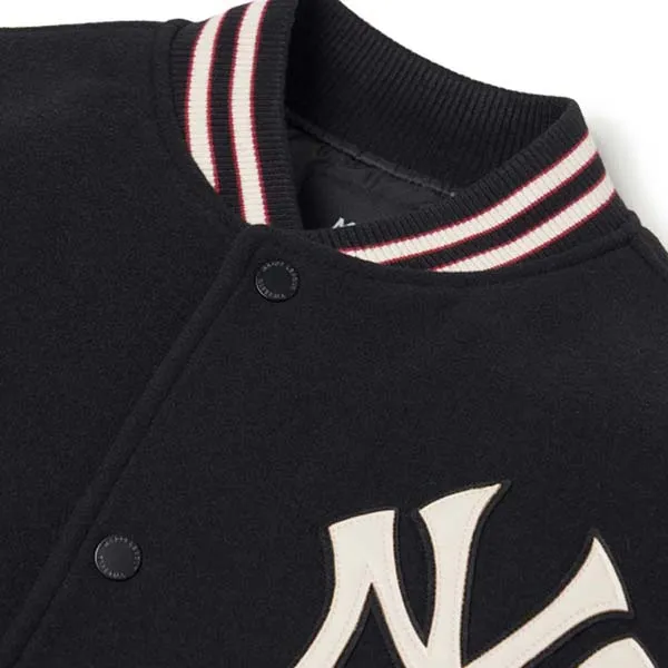 Áo Bomber MLB Waffen Premium Padded Baseball Jumper 3AJP38016-00BKS