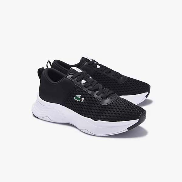 Giày Thể Thao Lacoste Juniors' Court-Drive Mesh And Stretch-Knit Trainers 40SUJ0012 - 2