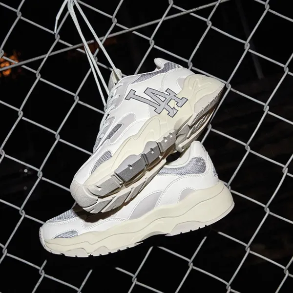 Giày Sneaker MLB Bigball Chunky Lite LA Dodgers Grey 3ASHC311N-07GRS Size 230 - Giày - Vua Hàng Hiệu