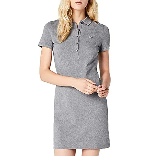 Váy Lacoste Robe Femme De Coloris Gris Màu Xám Size 40 - Thời trang - Vua Hàng Hiệu