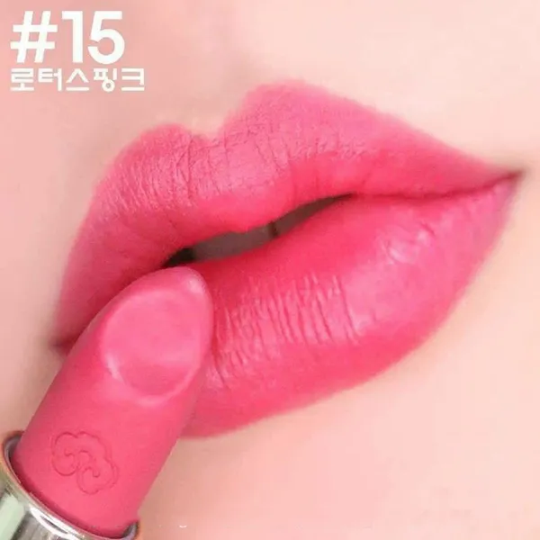 Son Lì Whoo Velvet Lip Rouge Rotus Pink 15 Màu Hồng Cánh Sen - 2