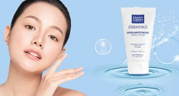 Tẩy Tế Bào Chết Da Mặt Martiderm Essentials Facial Scrub 50ml