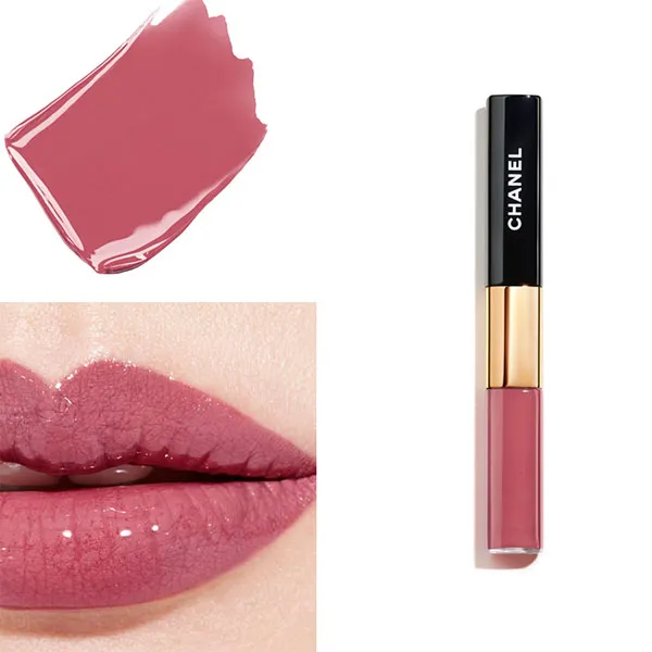 Son Chanel 47 Daring Red Chanel Le Rouge Duo Ultra Tenue - Son kem 2 đầu