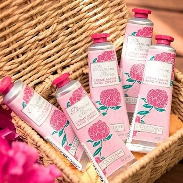 Kem Dưỡng Da Tay L'Occitane Hand Cream 30ml - Peony