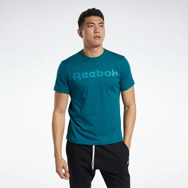 Áo Phông Reebok Graphic Series Linear Logo Tee HeritageTeal FP9155 Màu Xanh - Thời trang - Vua Hàng Hiệu