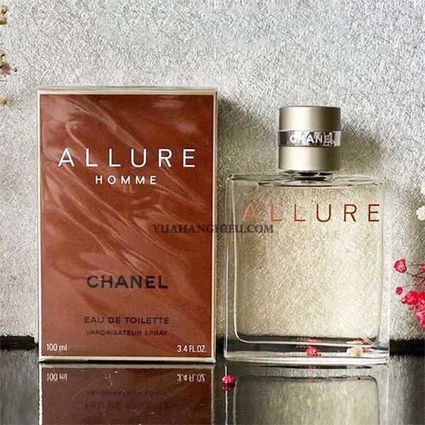 Thiết kế chai nước hoa Chanel Allure Homme EDT 100ml