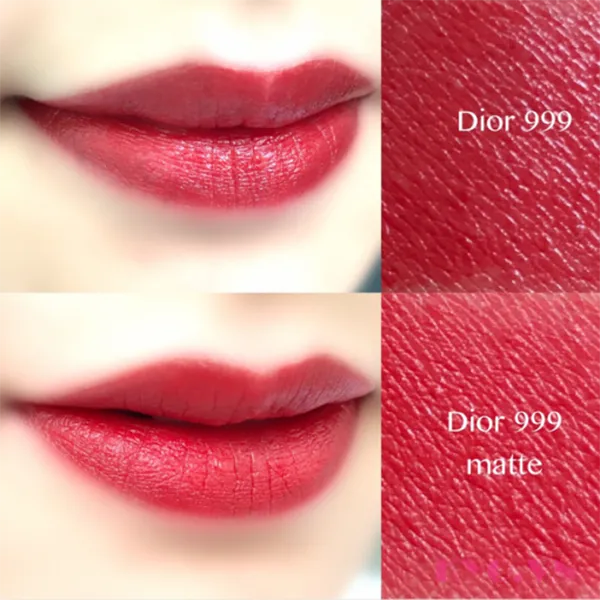 Set Son Dior Rouge Coutre 999 Matte + 999 Satin Mini - 2