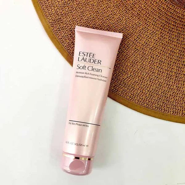 Sữa Rửa Mặt Cho Da Khô Estée Lauder Soft Clean - Moisture Rich Foaming Cleanser 125ml - Sữa Rửa Mặt - Vua Hàng Hiệu