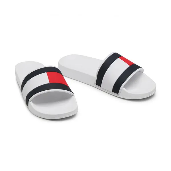 Dép Tommy Hilfiger Essential Flag Pool Slide FM0FM03484 YBR