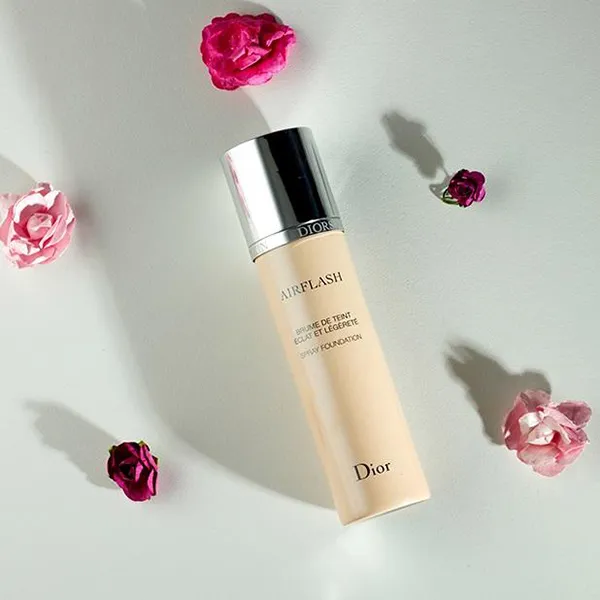 Diorskin Airflash Spray Foundation Review  Airbrush Makeup In A Bottle