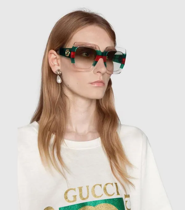 Top 10+ mẫu kính Gucci vuông cho nữ mới nhất đẹp mê mẩn - 9