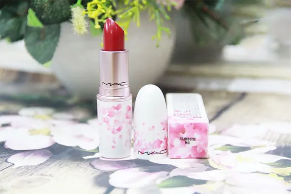Son Mac Boom Boom Bloom Framboise Moi, Đỏ Hồng - Son Môi - Vua Hàng Hiệu