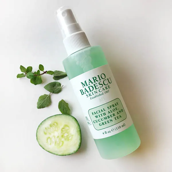 Toner Dạng Xịt Cho Da Dầu Mụn Mario Badescu Facial Spray Green Tea 118ml - Mỹ phẩm - Vua Hàng Hiệu