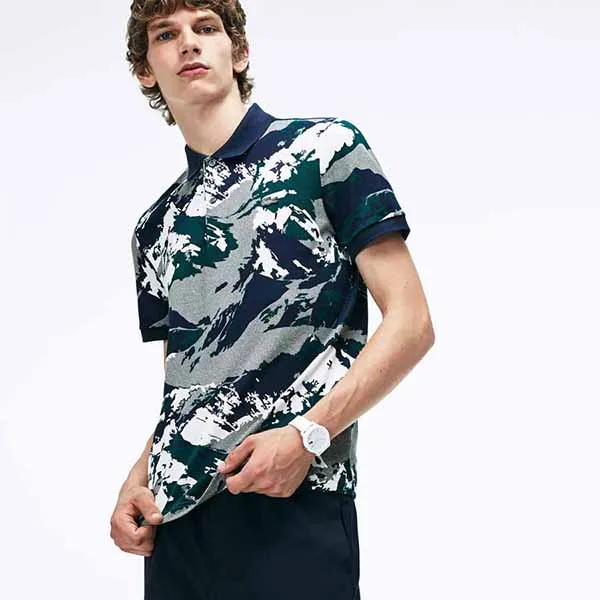 Áo Polo Lacoste Men's PH9725-2HE Phối Màu Size XS