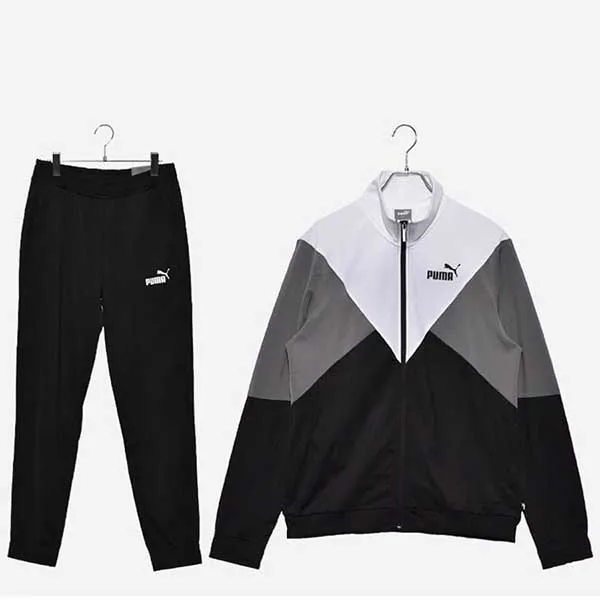 Bộ Thể Thao Nam Puma 584337-01 Màu Đen Xám Size S - Thời trang - Vua Hàng Hiệu