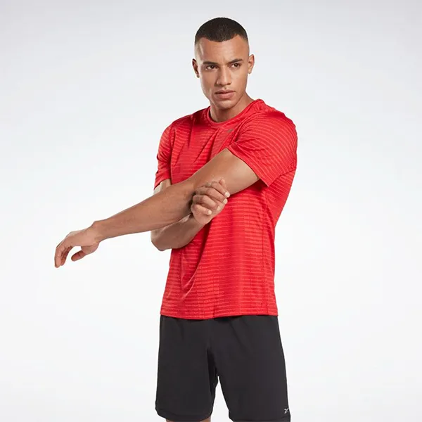 Áo Phông Reebok Run Jacquard Tee FU1418 Màu Đỏ