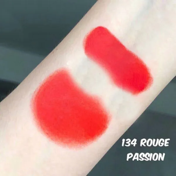 Son Lancôme 134 Rouge Passion Màu Đỏ Gạch - Drama Matte