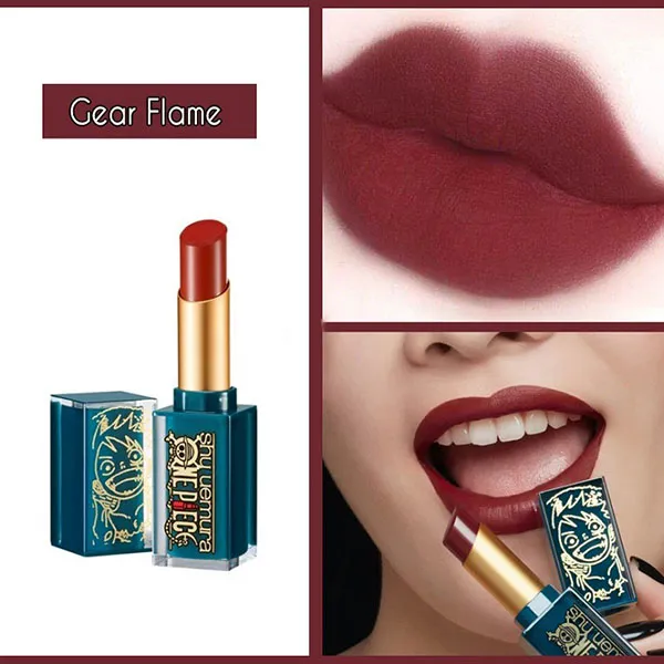 Son Shu Uemura One Piece Gear Flame Màu Đỏ Bordeaux - Son Môi - Vua Hàng Hiệu