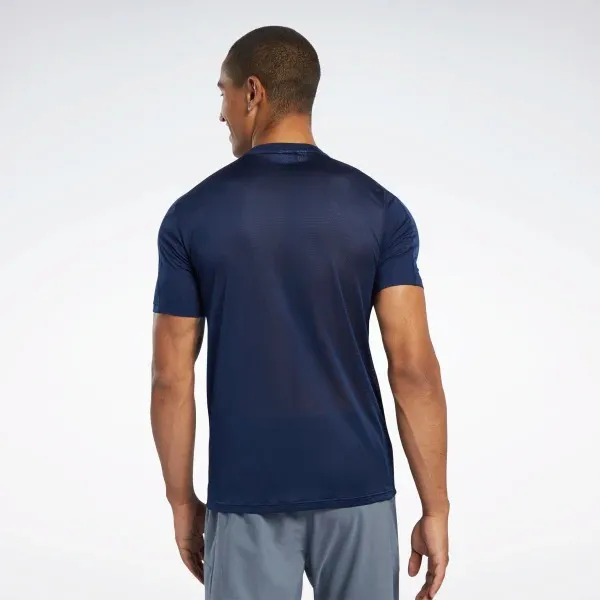 Áo Phông Reebok Workout Ready Polyester Tech Tee Blue FP9099 - Thời trang - Vua Hàng Hiệu