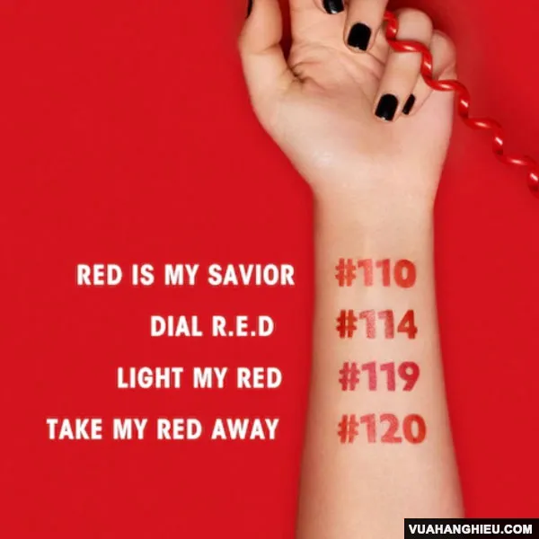 Son Yves Saint Laurent YSL Rouge Pur Couture I Love You So Pop 110 Red Is My Savior Limited Màu Đỏ Cam - Son Môi - Vua Hàng Hiệu