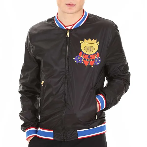 Áo Khoác Nam Dolce & Gabbana D&G Super Pig Bomber Jacket Size 44