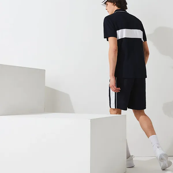 Áo Polo Lacoste Men’s Sport Color-Block Breathable Resistant DH9583-R20 Size L
