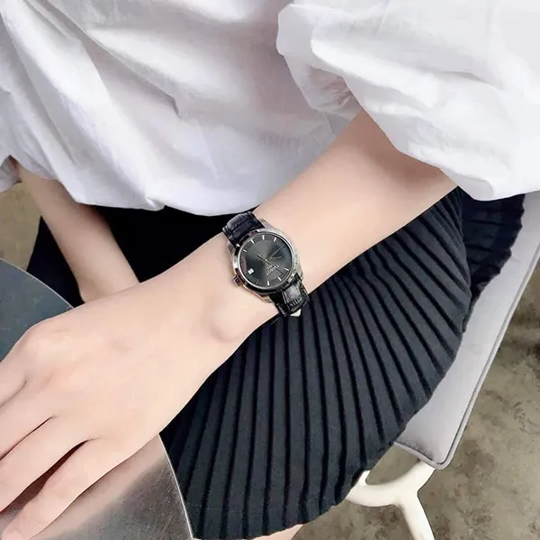 Đồng Hồ Nữ Tissot T-Classic Couturier Quartz Black Dial Ladies Watch T035.210.16.051.01 Màu Đen Bạc - Đồng hồ - Vua Hàng Hiệu