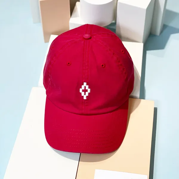 Mũ Marcelo Burlon County Of Milancross Cap In Red Màu Đỏ - Mũ nón - Vua Hàng Hiệu
