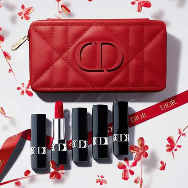 Giftset Son Rouge Dior Couture Collection  Golden Nights  Phiên Bản Đặc  Biệt  Son Môi Cao Cấp
