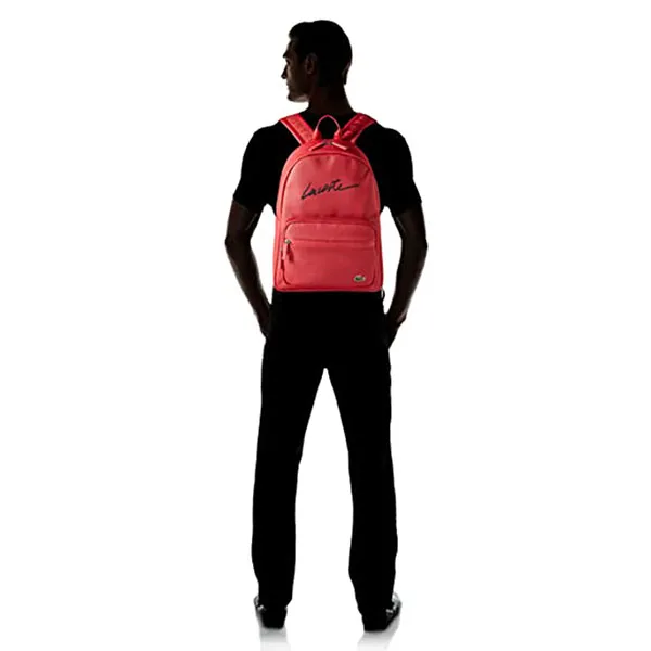 Balo Lacoste Unisex Adult NH2720OA Handbags Màu Đỏ - Túi xách - Vua Hàng Hiệu