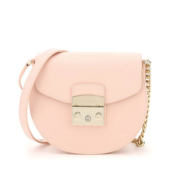 Túi Xách Furla Metropolis Crossbody Mini Bag Màu Hồng Pastel - Túi xách - Vua Hàng Hiệu