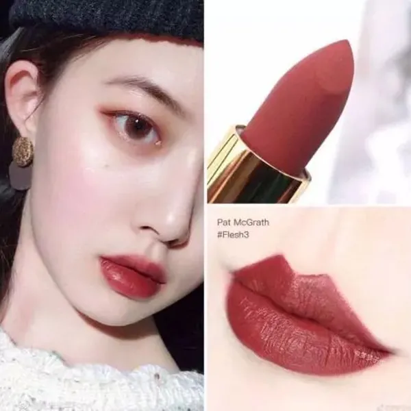 Son Pat McGrath Labs Matte 109 Flesh 3 Màu Đỏ Nâu - Son Môi - Vua Hàng Hiệu