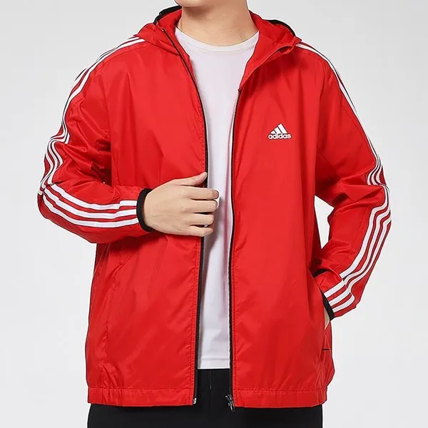 Áo Khoác Adidas Woven Windbreaker GQ0624 Màu Đỏ Size M - Thời trang - Vua Hàng Hiệu