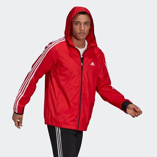 Áo Khoác Adidas Woven Windbreaker GQ0624 Màu Đỏ Size M - Thời trang - Vua Hàng Hiệu