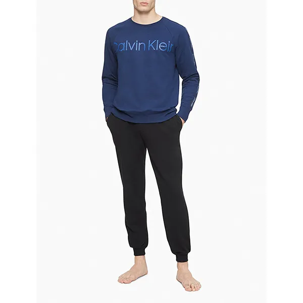 Áo Nỉ Nam Calvin Klein CK Màu Xanh Navy - Thời trang - Vua Hàng Hiệu
