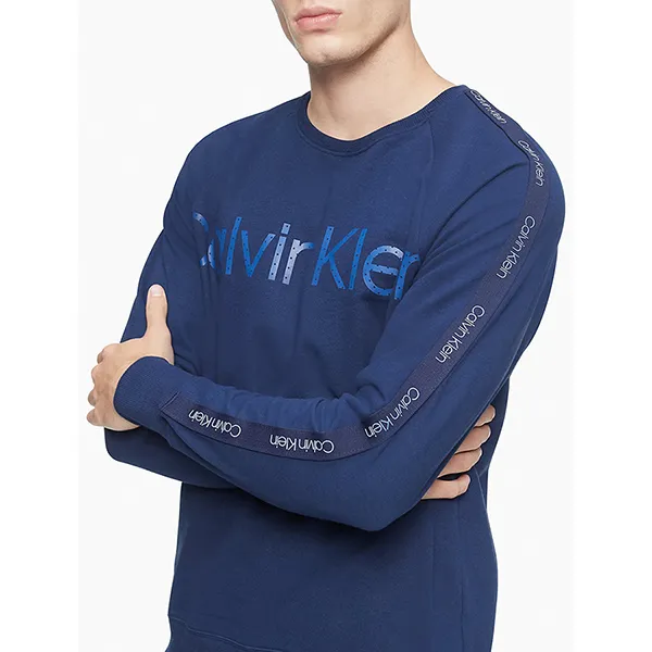 Áo Nỉ Nam Calvin Klein CK Màu Xanh Navy - Thời trang - Vua Hàng Hiệu