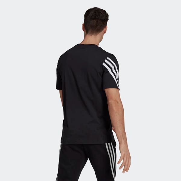 Áo Phông Adidas Tape 3 Sọc Adidas Sportswear Tshirt  Màu Đen Size L - 4
